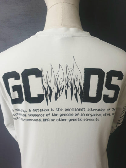 GCDS Mutation Print Long Sleeve T-Shirt