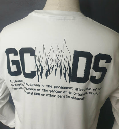 GCDS Mutation Print Long Sleeve T-Shirt