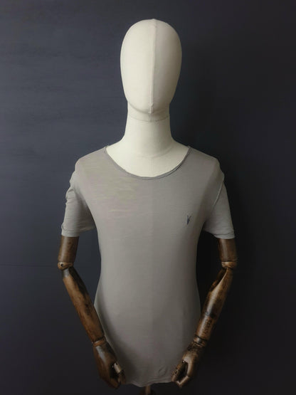 ALL SAINTS Distressed Figure Crew T-Shirt