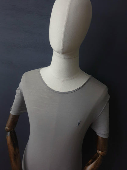ALL SAINTS Distressed Figure Crew T-Shirt