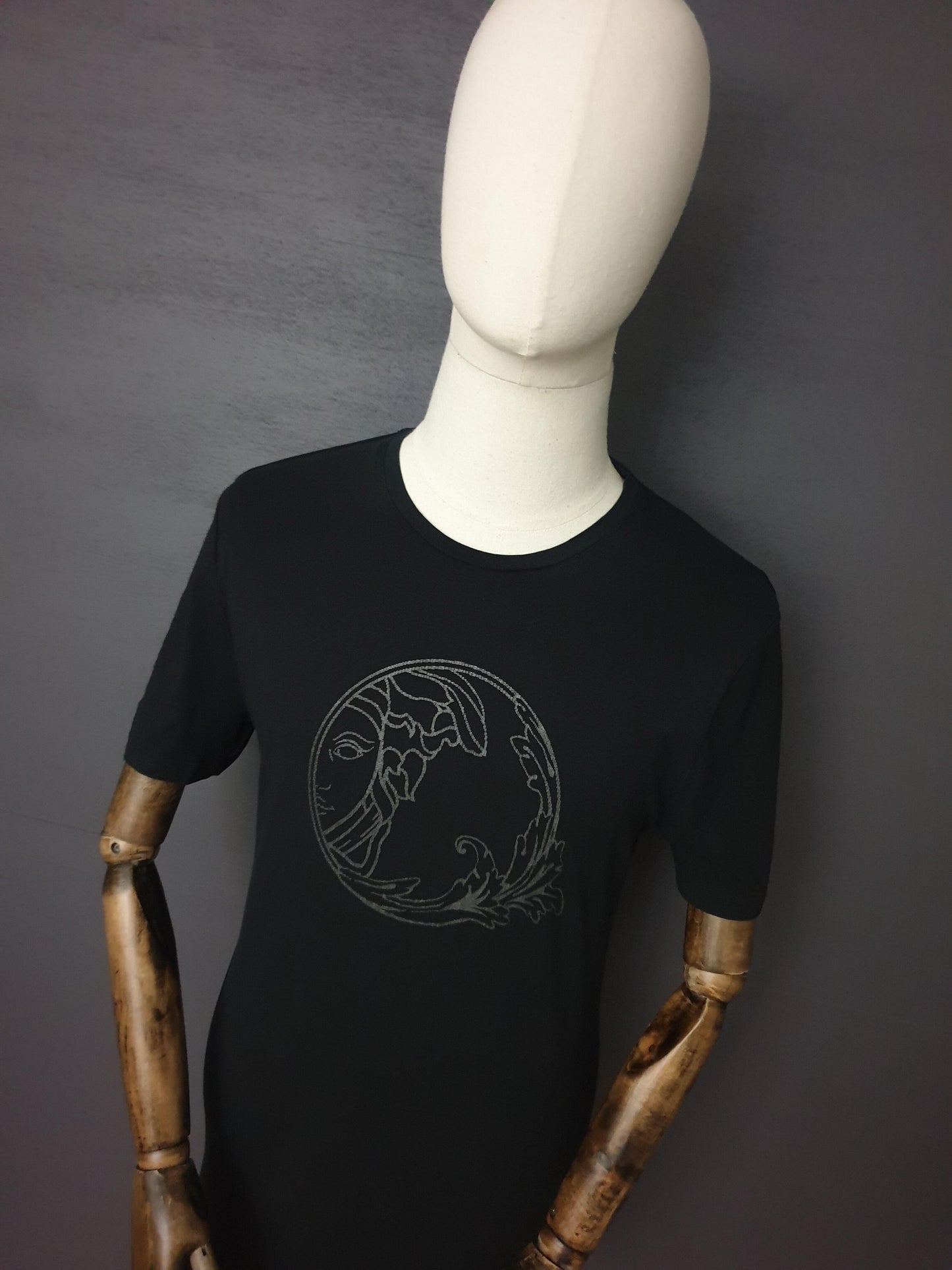 VERSACE Medusa Print Short Sleeve T-Shirt