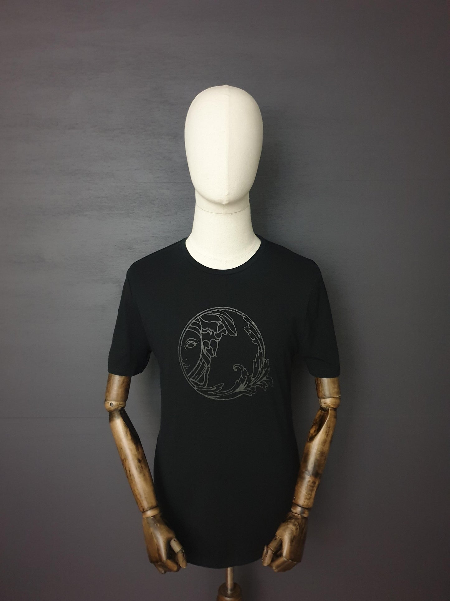 VERSACE Medusa Print Short Sleeve T-Shirt