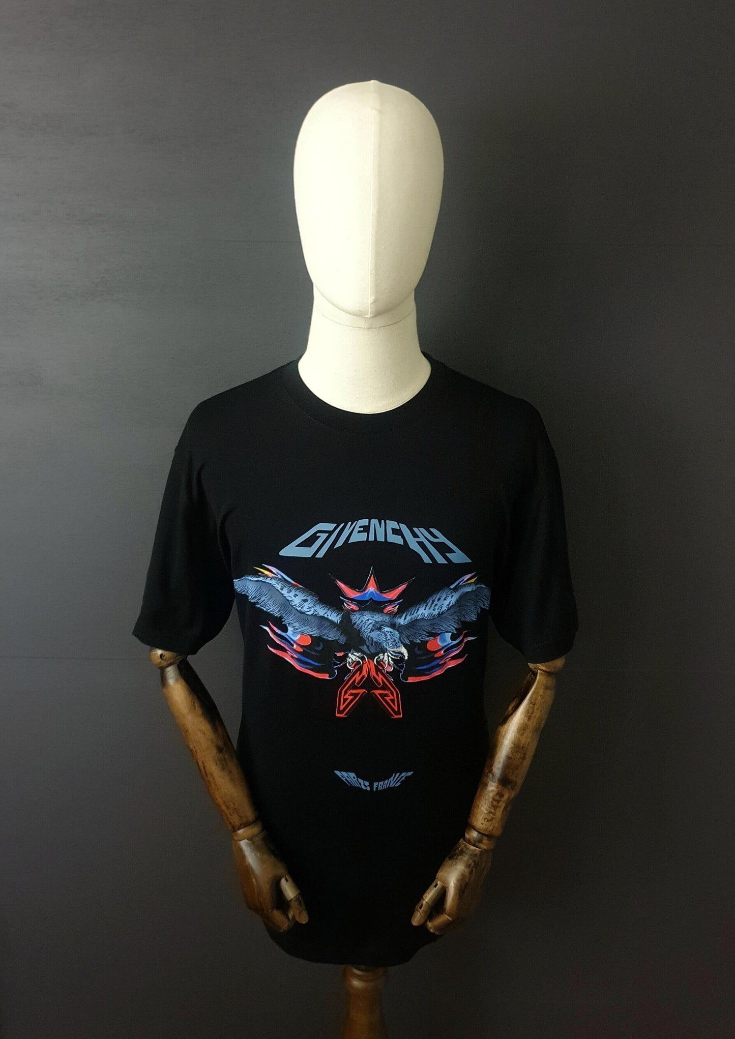 GIVENCHY Eagle Print Cotton T-Shirt