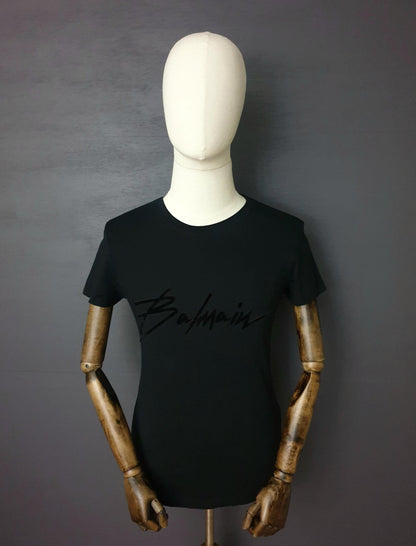 BALMAIN Exclusive Signature Logo T-Shirt