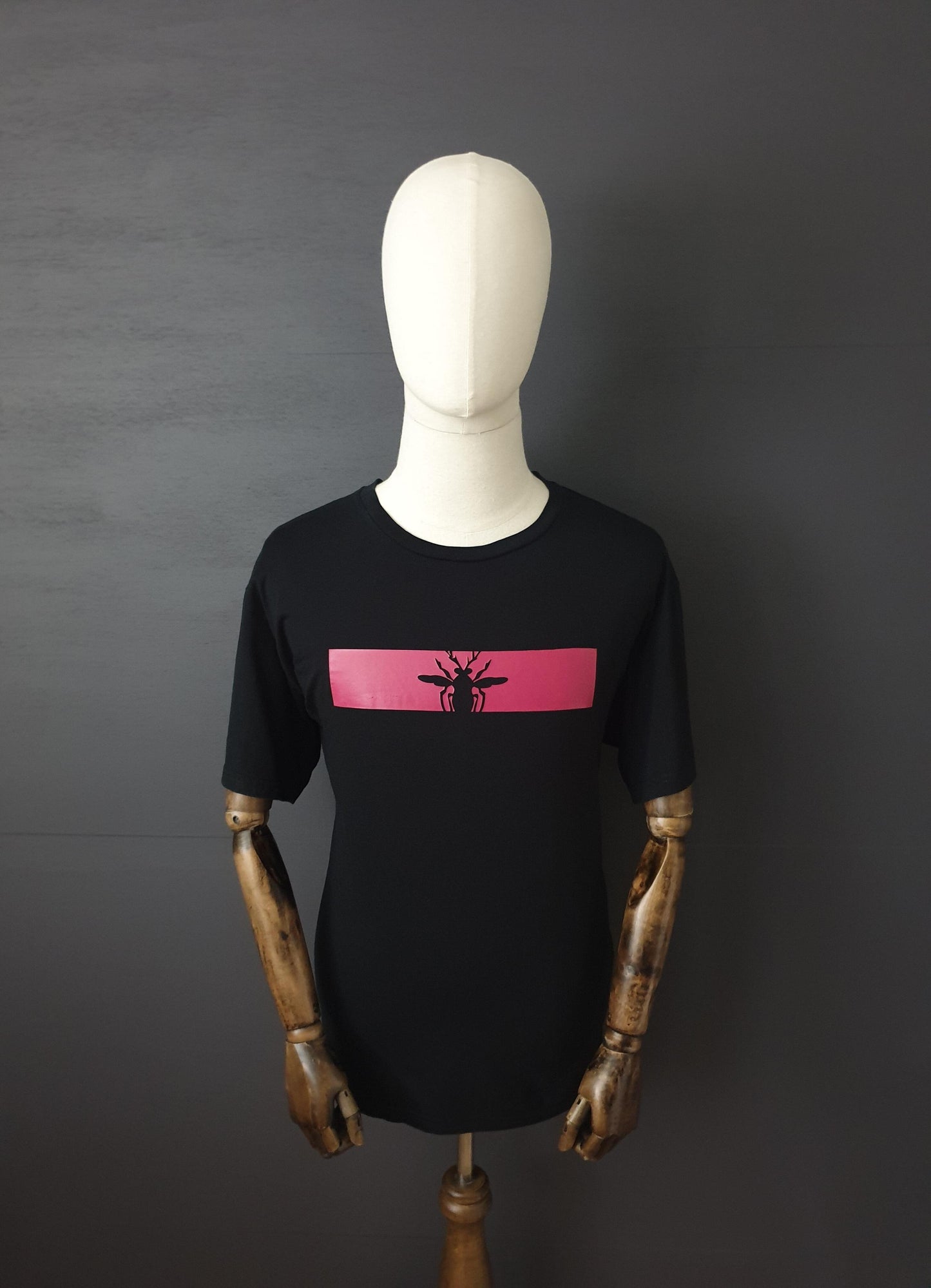 DIOR Pink Bee Print T-Shirt
