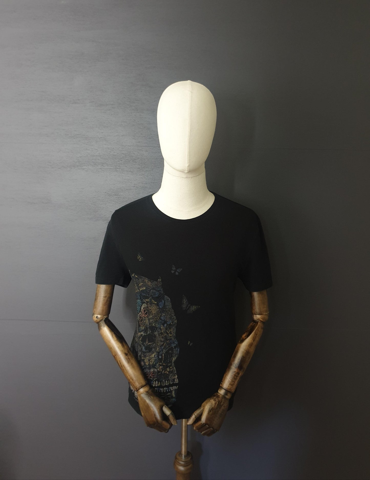 ALEXANDER MCQUEEN Moth Skull T-Shirt