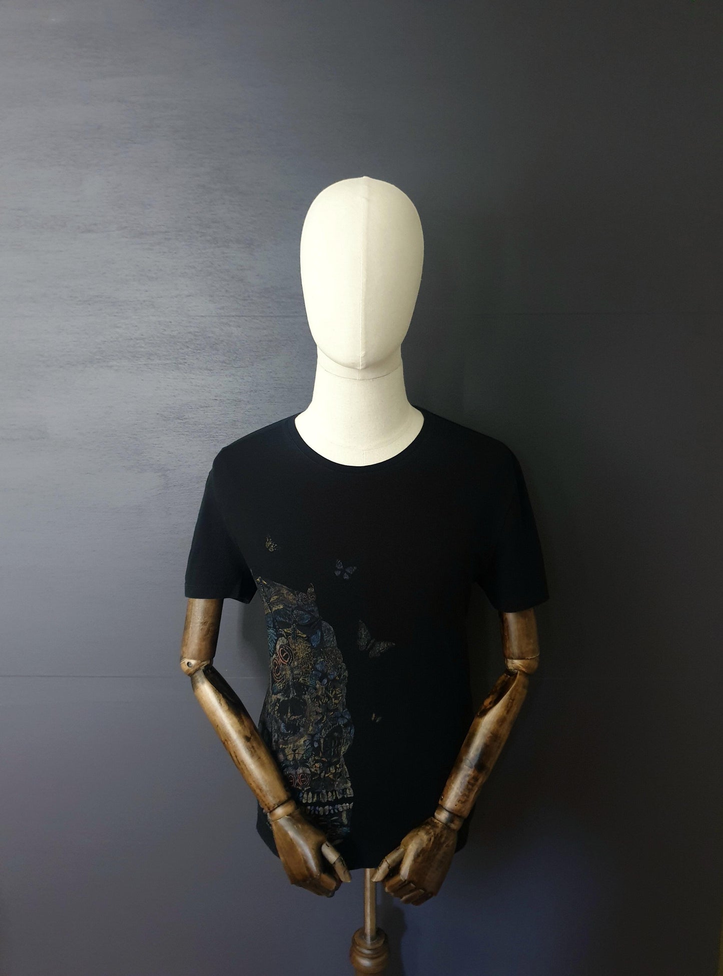 ALEXANDER MCQUEEN Moth Skull T-Shirt