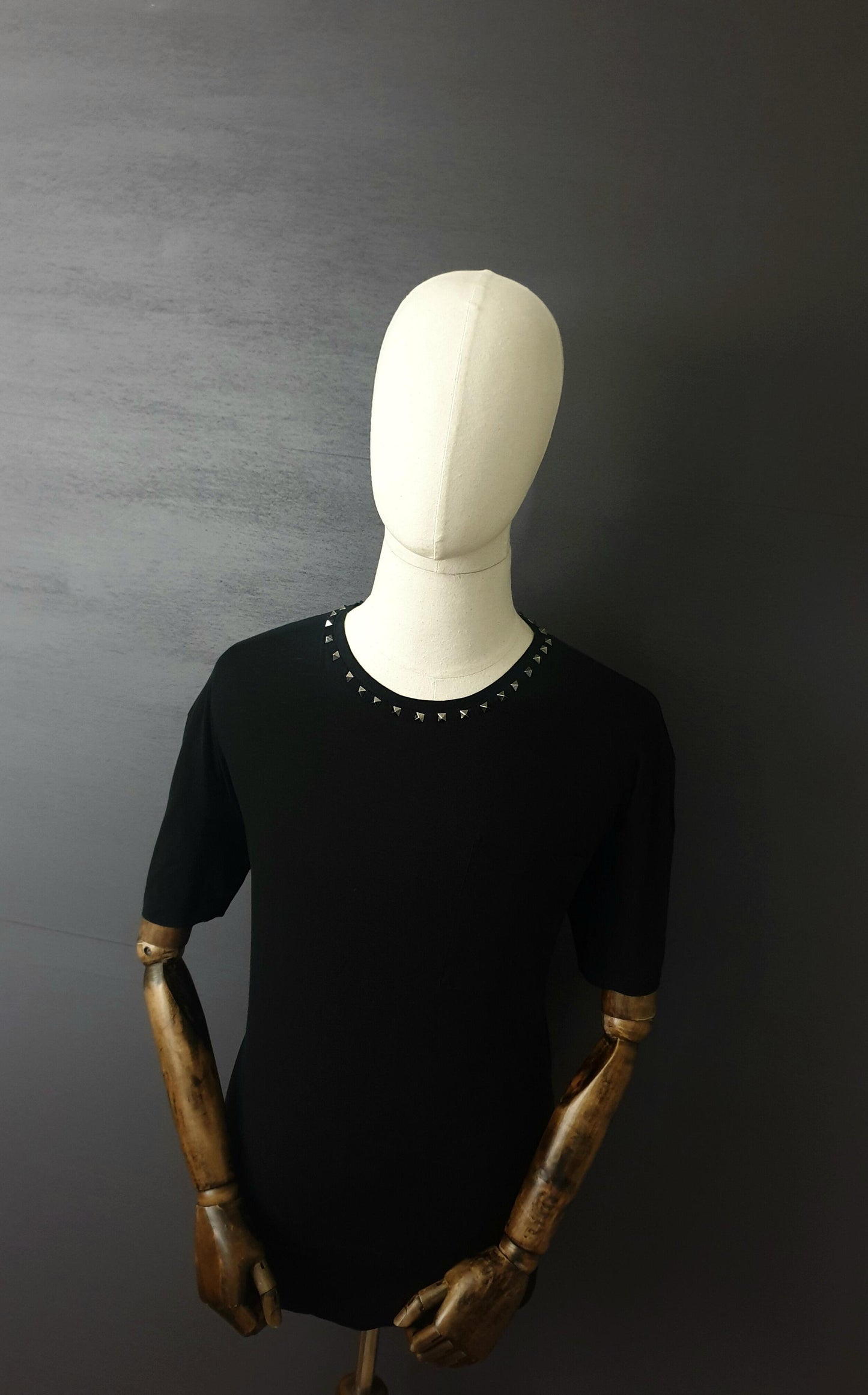 VALENTINO Garavani Untitled Stud Cotton T-Shirt