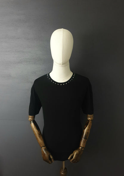VALENTINO Garavani Untitled Stud Cotton T-Shirt