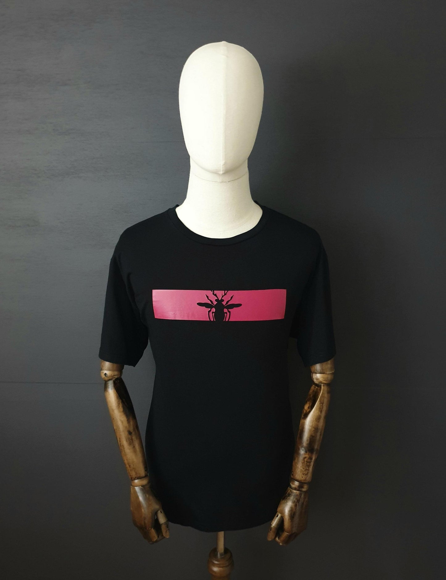 DIOR Pink Bee Print T-Shirt