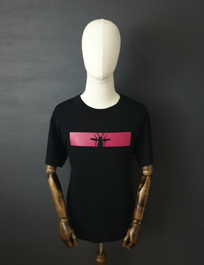 DIOR Pink Bee Print T-Shirt