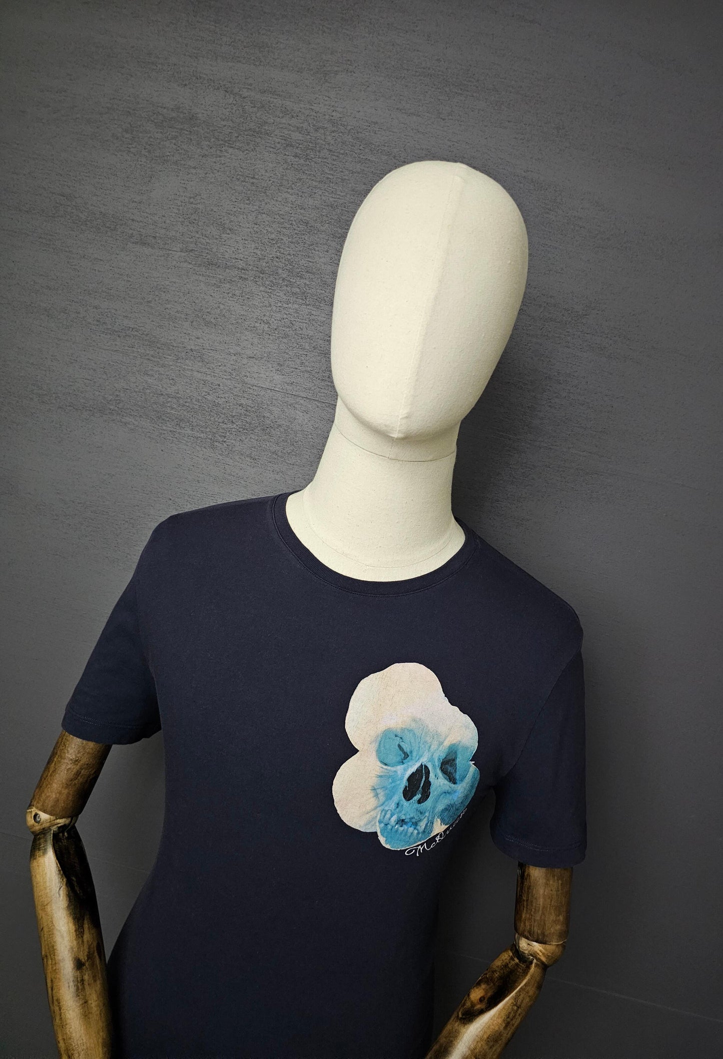 ALEXANDER MCQUEEN Cotton Skull Print T-Shirt
