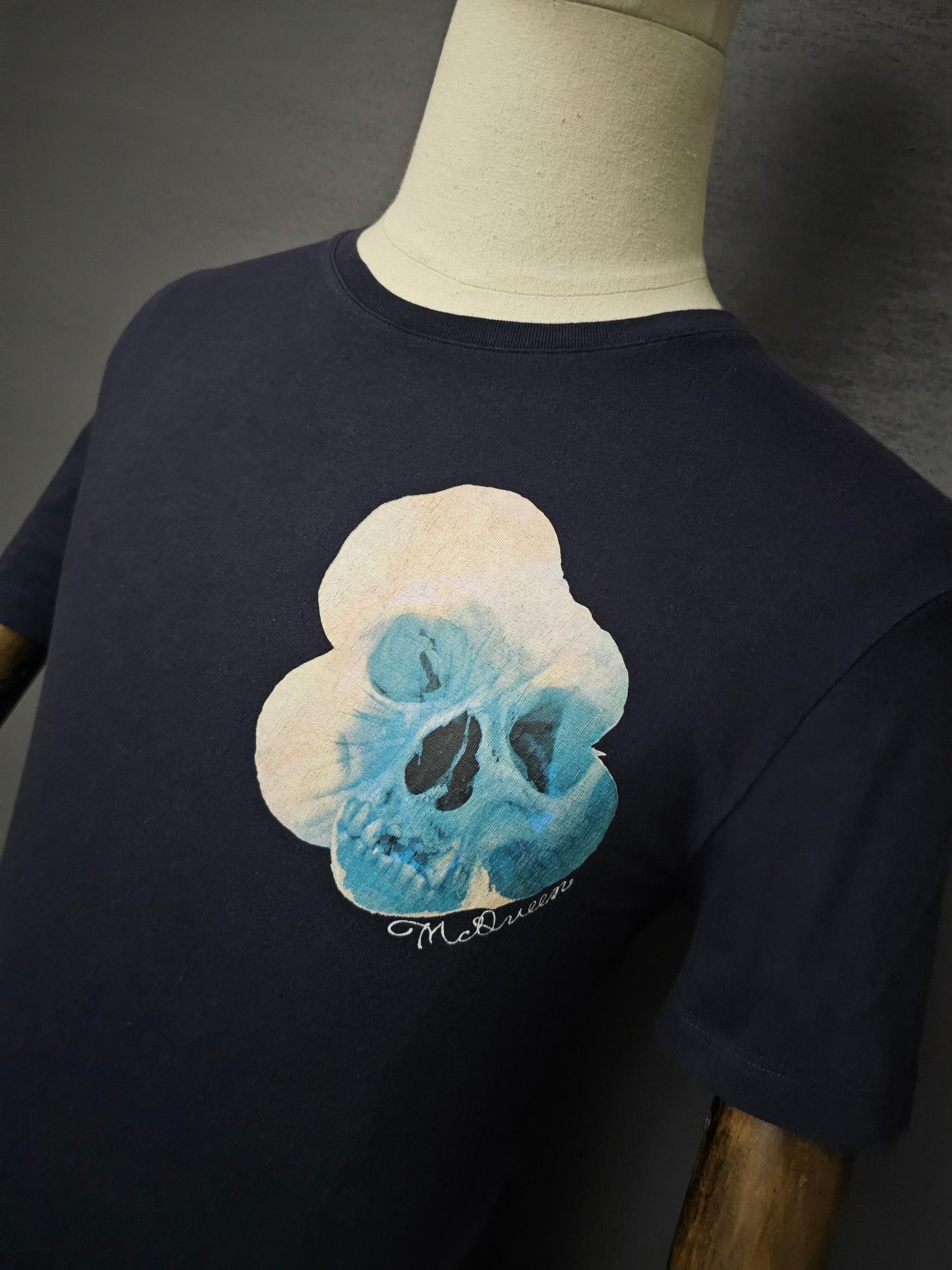 ALEXANDER MCQUEEN Cotton Skull Print T-Shirt