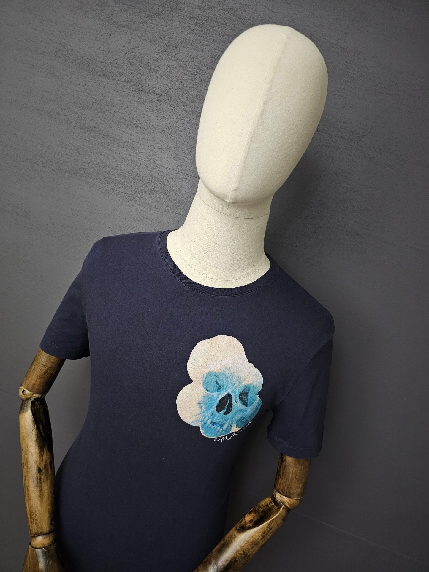 ALEXANDER MCQUEEN Cotton Skull Print T-Shirt