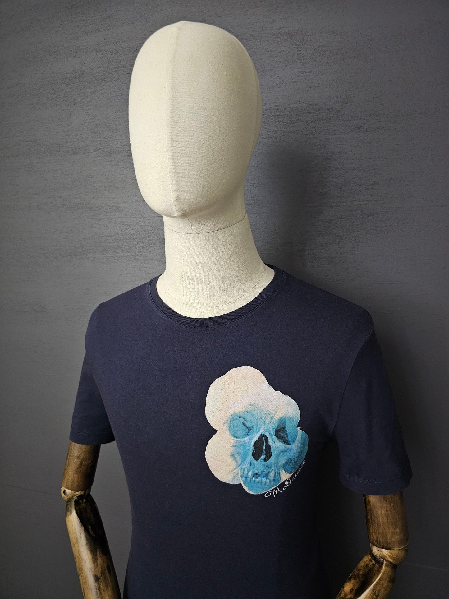ALEXANDER MCQUEEN Cotton Skull Print T-Shirt