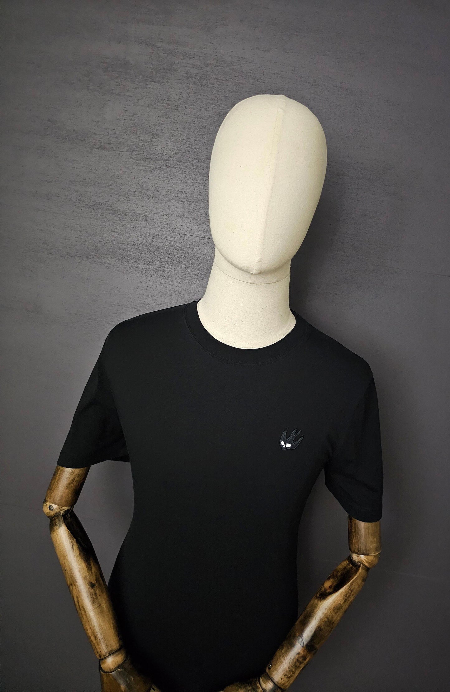 ALEXANDER MCQUEEN MCQ Swallow Embroidered T-Shirt