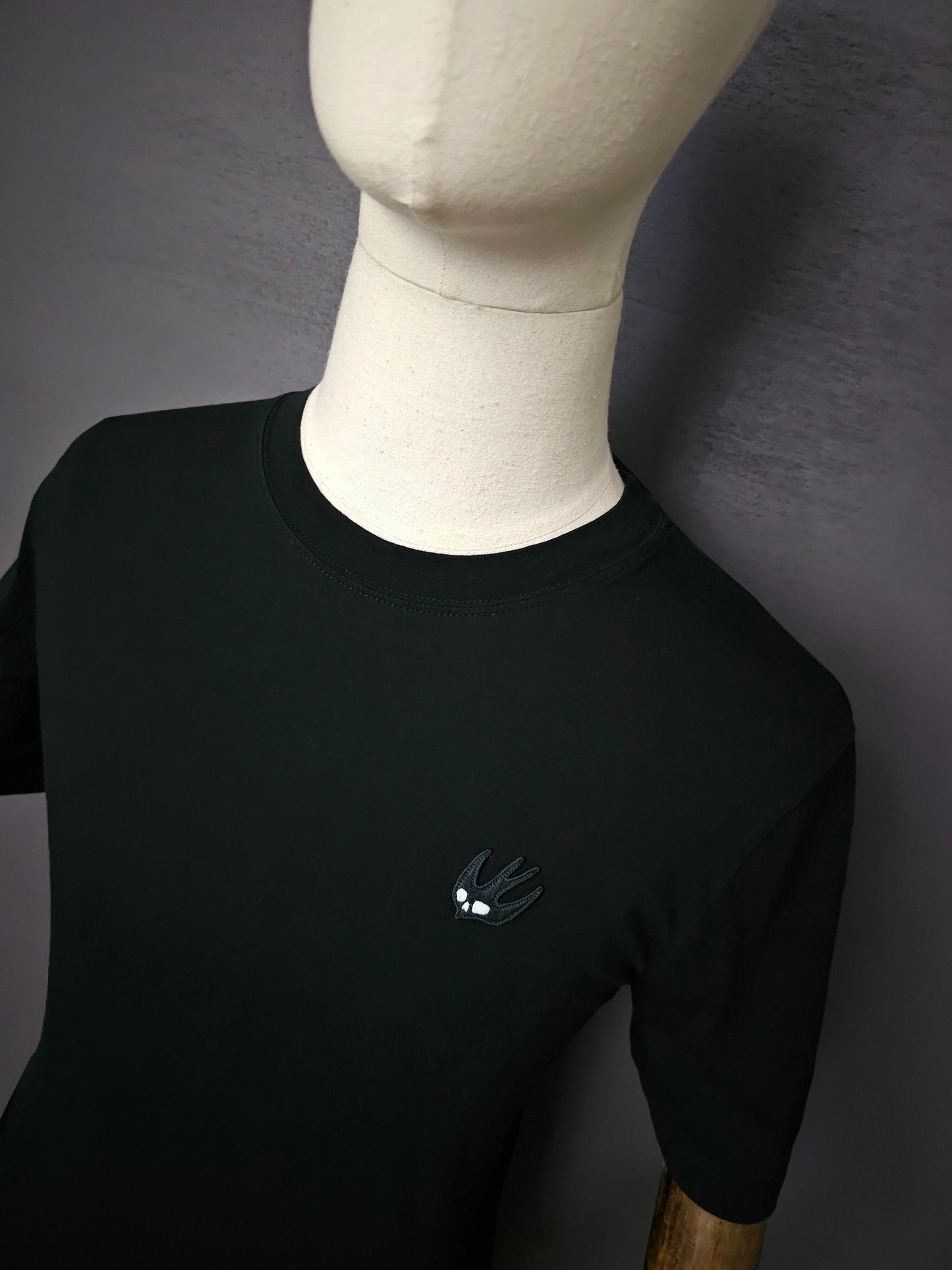 ALEXANDER MCQUEEN MCQ Swallow Embroidered T-Shirt