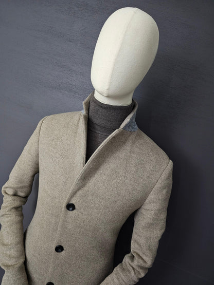 REISS Caine Wool Roll Neck Jumper