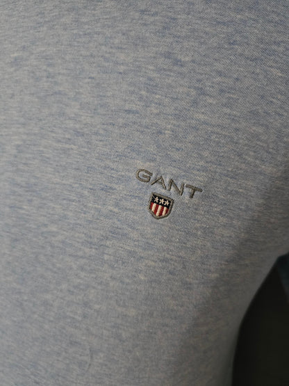 GANT Original Crew Neck Embroidered T-Shirt