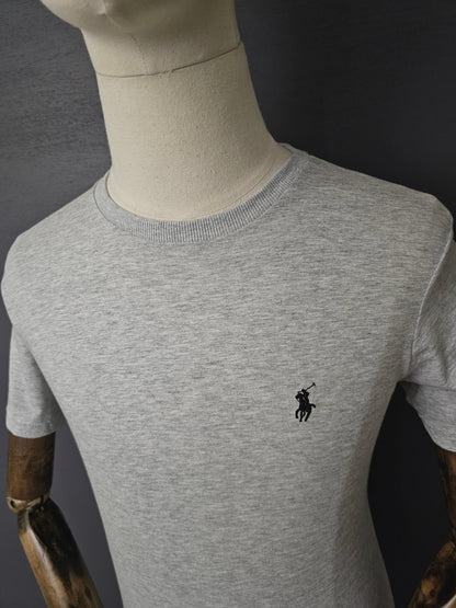 RALPH LAUREN Short Sleeve T-shirt in Grey Heather