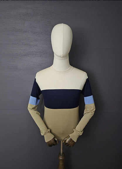 PRADA Super Fine Wool Striped Sweater
