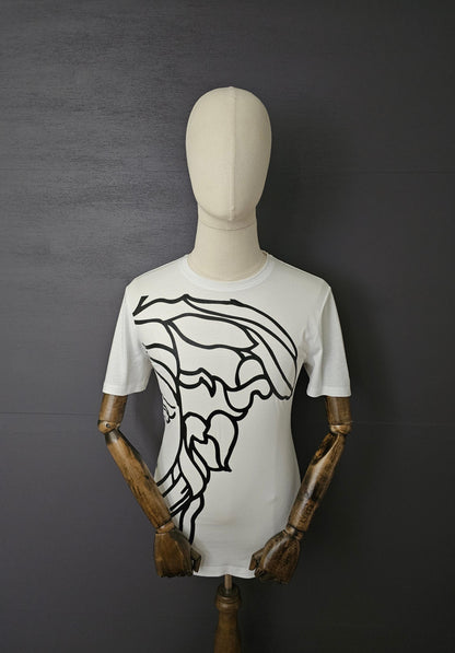 VERSACE Collection Enlarged Metallic Medusa T-Shirt