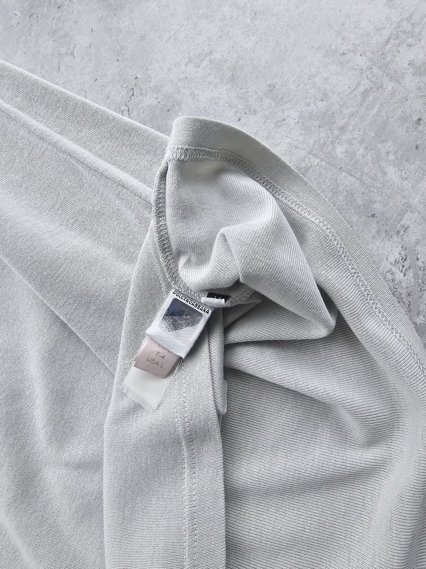 DOLCE & GABBANA Long Sleeve Dyed T-Shirt