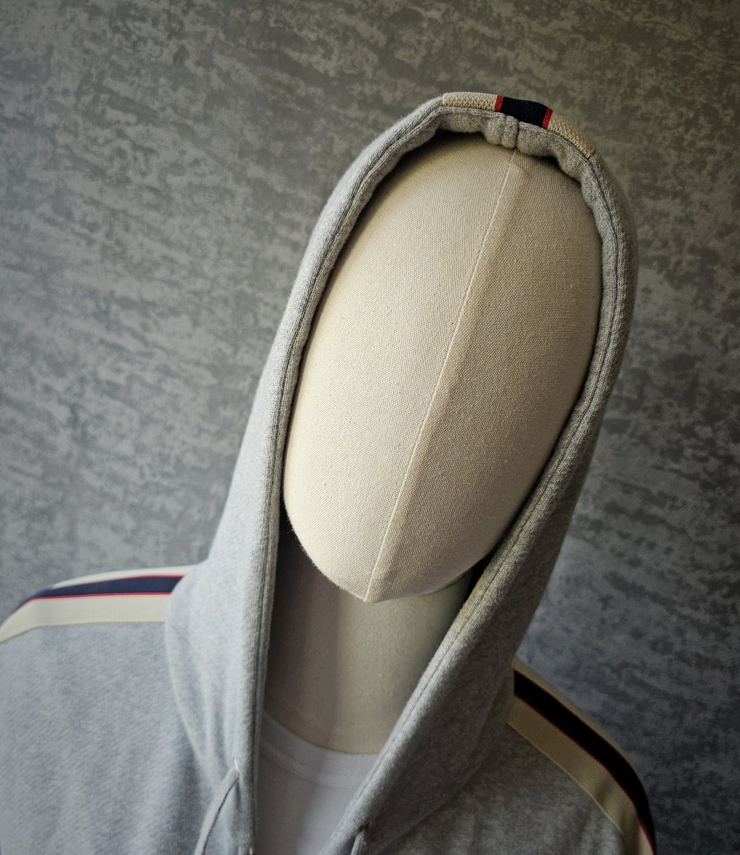 GUCCI Webbing-Trimmed Loopback Cotton Jersey Hoodie