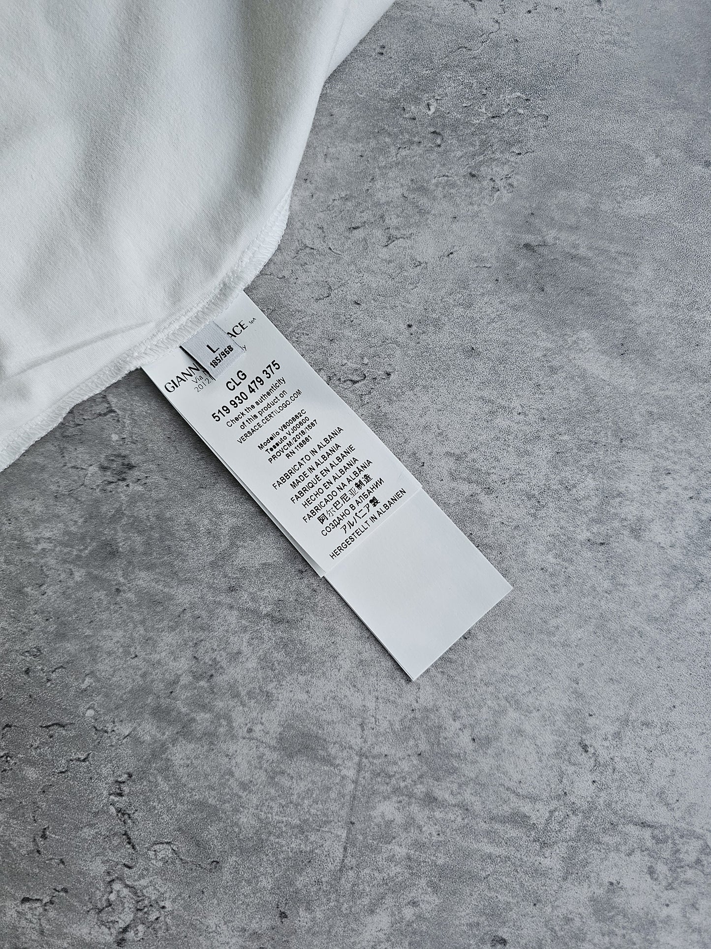 VERSACE Collection 3D Logo T-Shirt