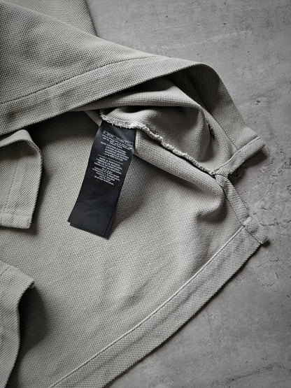 TOM FORD TF Garment-Dyed Cotton Green Polo Shirt