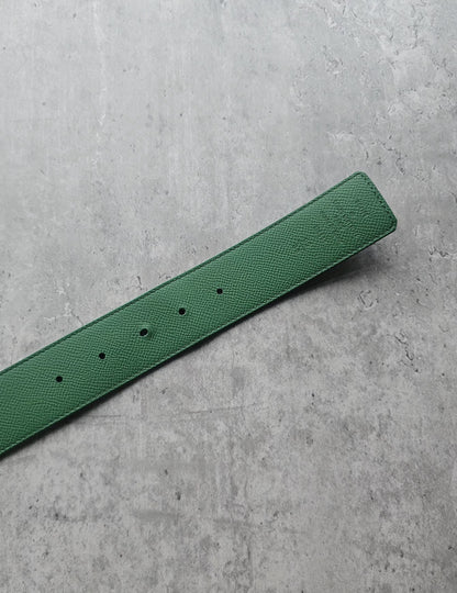 LOUIS VUITTON LV Monogram 40mm Reversible Green Belt