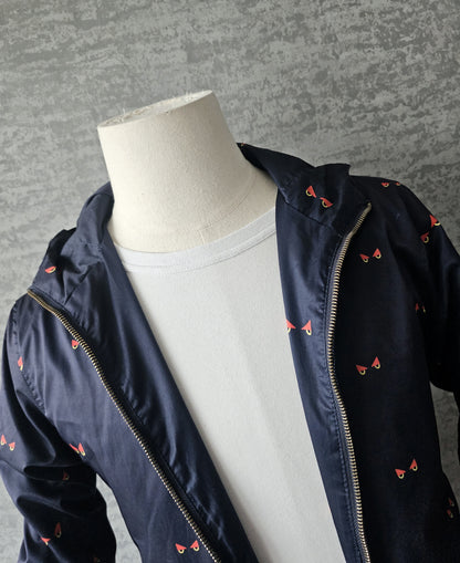 FENDI Retro Monster Eye Monogram Windproof Shell Jacket