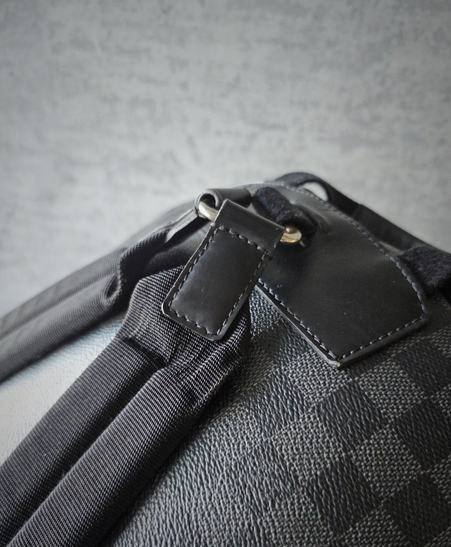 LOUIS VUITTON Josh Damier Graphite Backpack