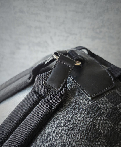 LOUIS VUITTON Josh Damier Graphite Backpack