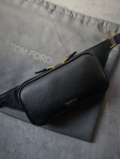 TOM FORD Full Grain Texturized Leather Belt Bag