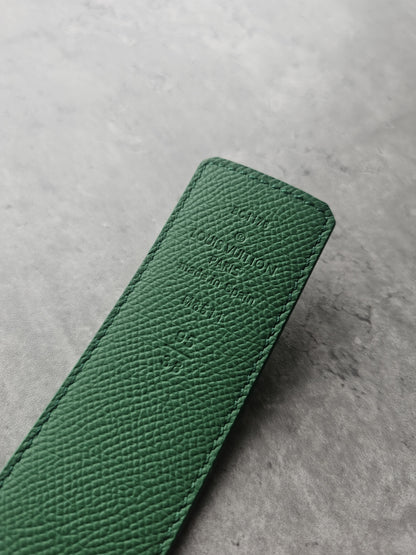 LOUIS VUITTON LV Monogram 40mm Reversible Green Belt