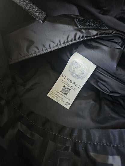 VERSACE La Greca 90's Logo Nylon Backpack