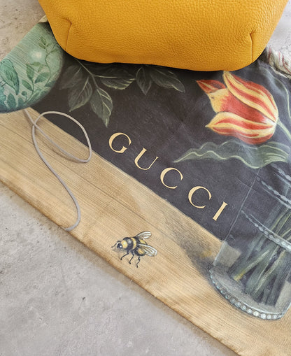 GUCCI Coco Capitan Vintage Leather Belt Bag 2017