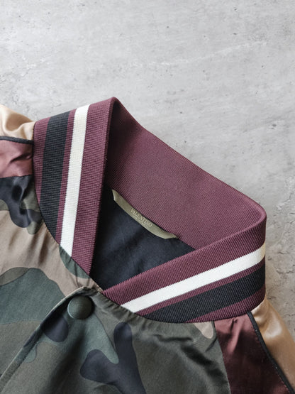 VALENTINO GARAVANI x Jamie Reid Satin Bomber