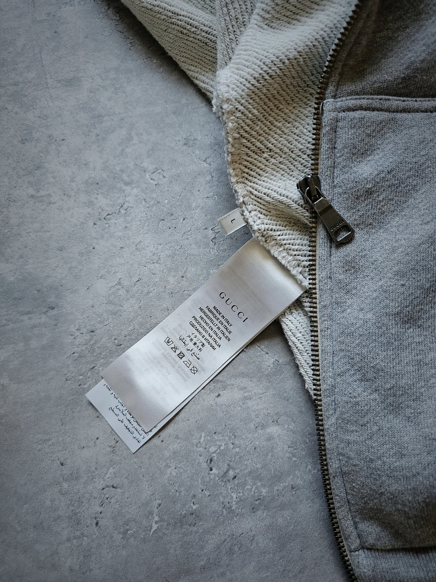 GUCCI Webbing-Trimmed Loopback Cotton Jersey Hoodie