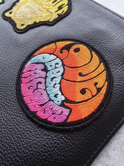 VERSACE Medusa Patch Embellished Zipped Documents Pouch