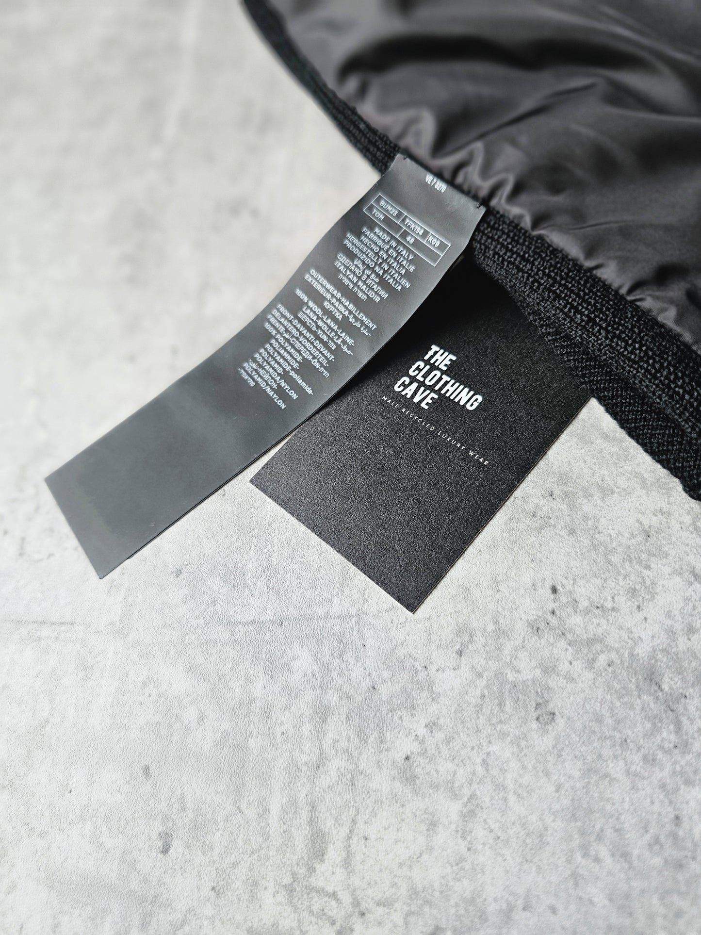 TOM FORD Shell-Panelled Wool Hooded Jacket Black