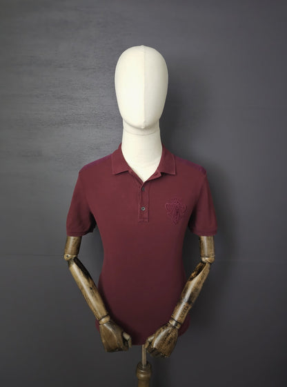 GUCCI Web Crest Embroidery Polo Shirt