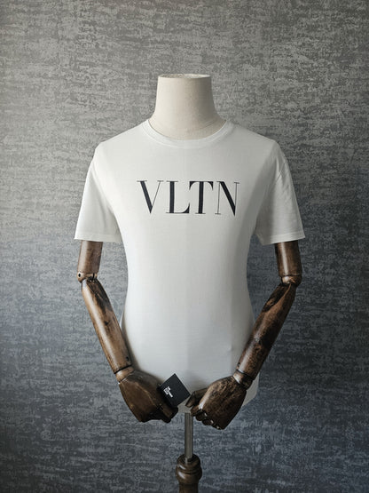 Valentino Garavani "VLTN" Print Cotton T-Shirt