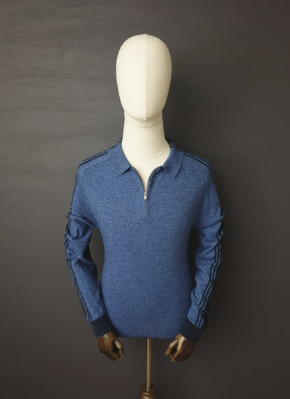 REISS Silverthorne Wool Striped Wool Polo