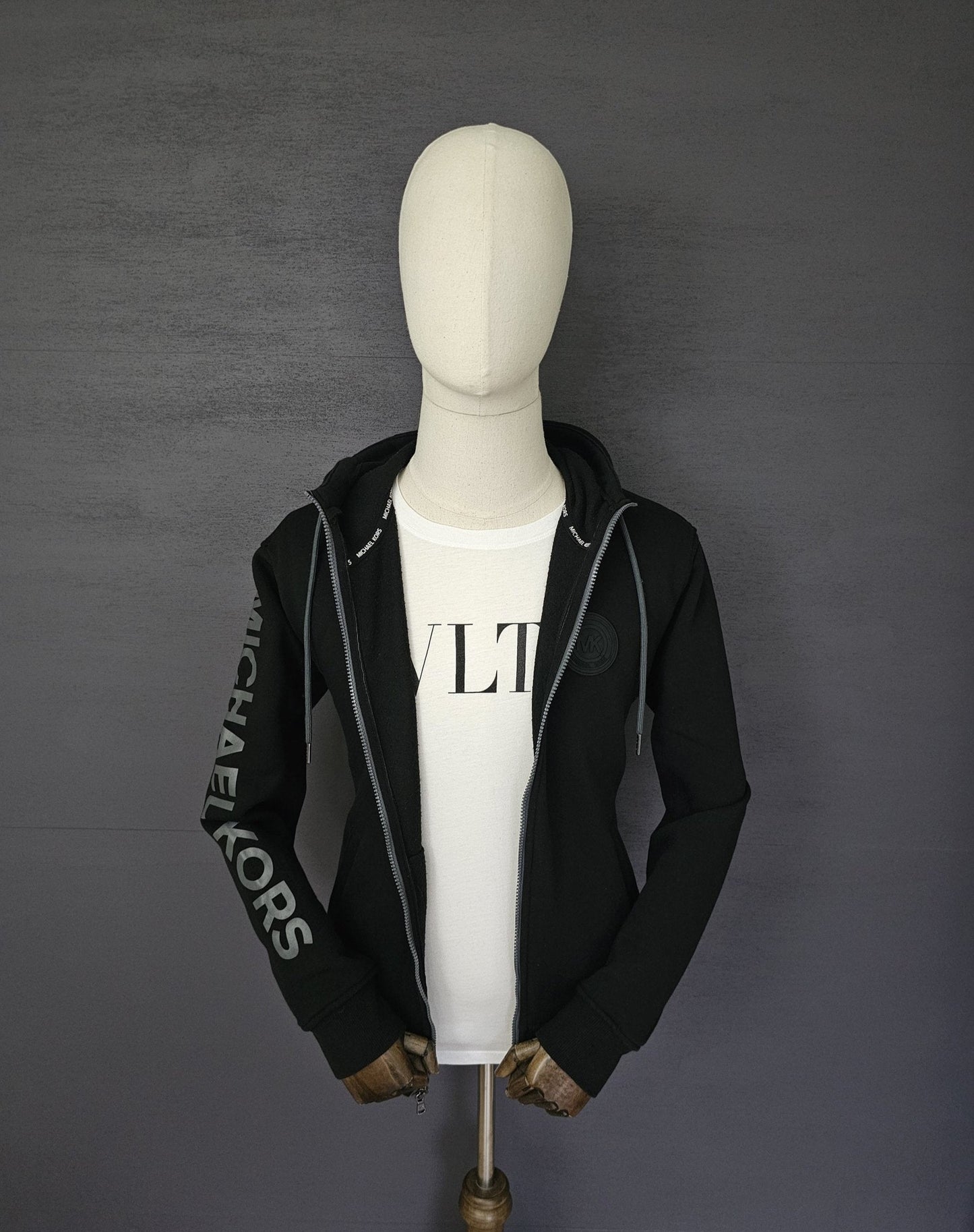 MICHEAL KORS Logo-Print Sports Hoodie