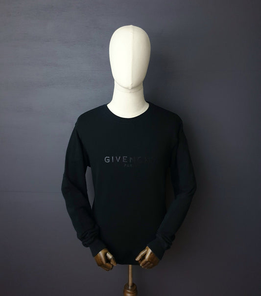 GIVENCHY Holographic Print Logo Sweatshirt