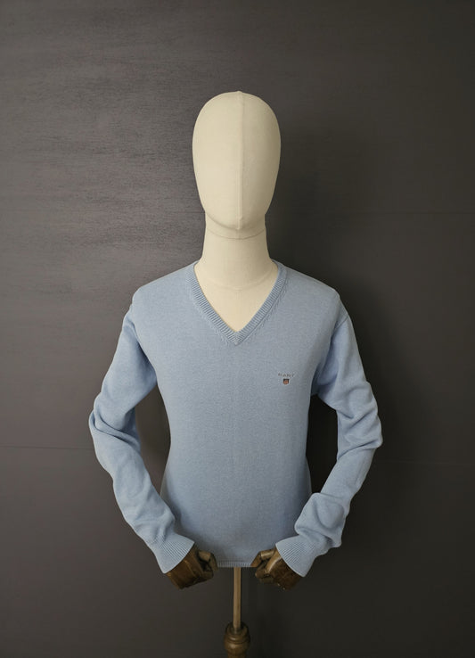 GANT Classic Cotton V-Neck Knitted Sweater