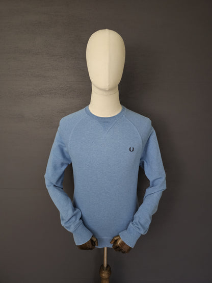 FRED PERRY Crew Neck Sweatshirt in Blue