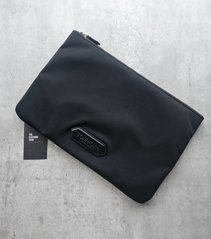Tom Ford Zipped Logo Appliqued neoprene Pouch